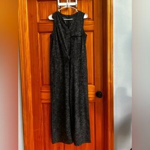 Athleta Charcoal Sleeveless Jumpsuit